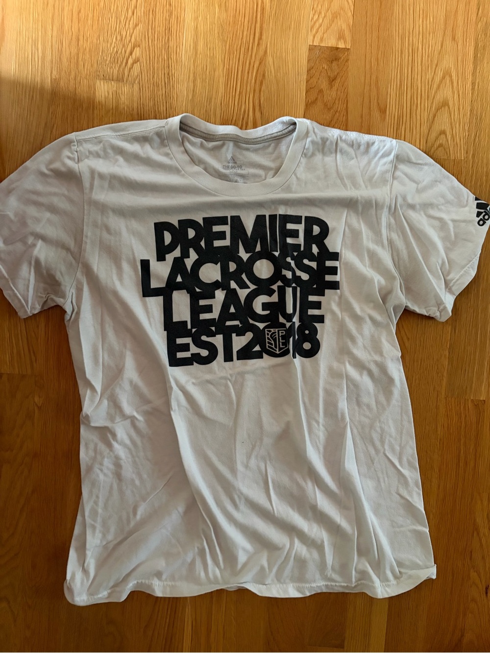 Premier Lacrosse League White Graphic Tee